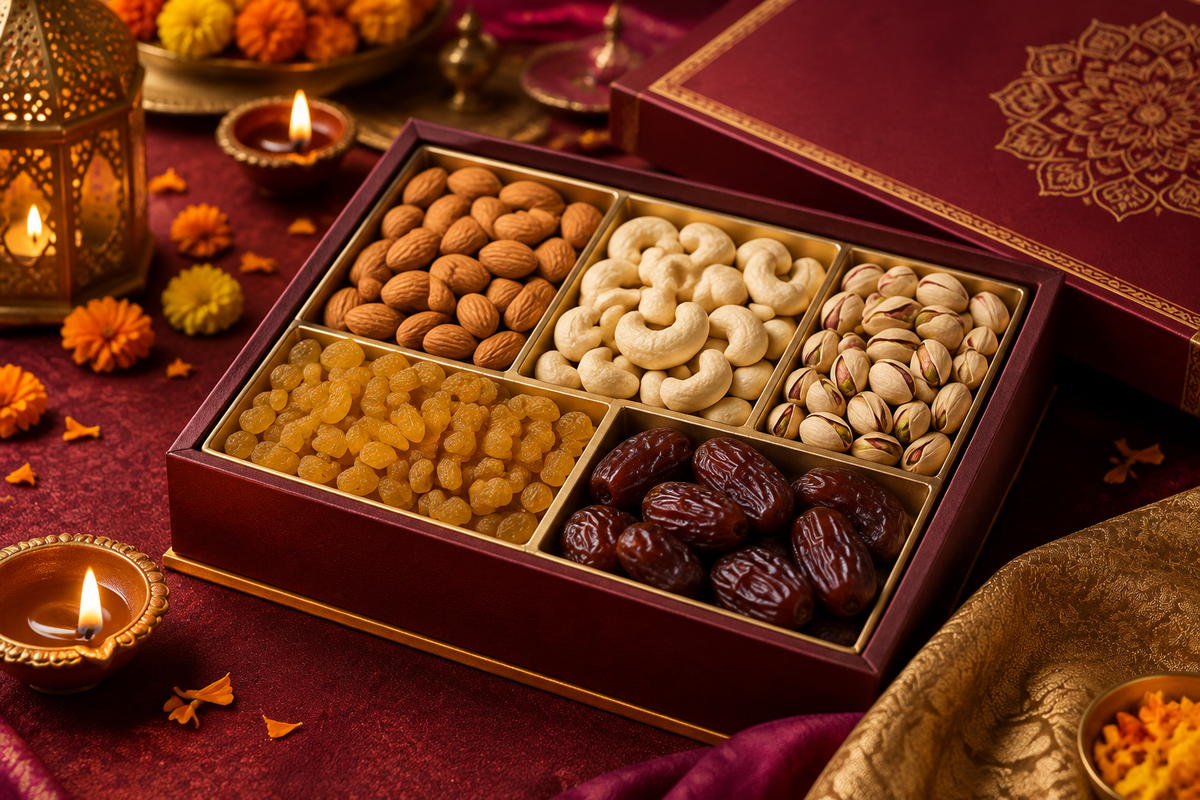 Diwali Corporate Gifting: Thoughtful Dry-Fruit Combinations for Every Budget