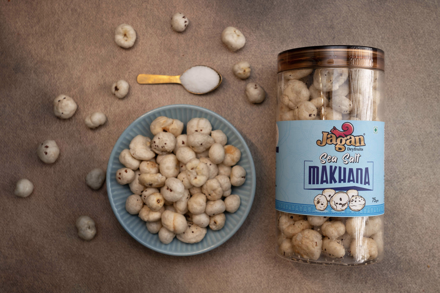Roasted Flavoured Makhana Sea Salt 75G