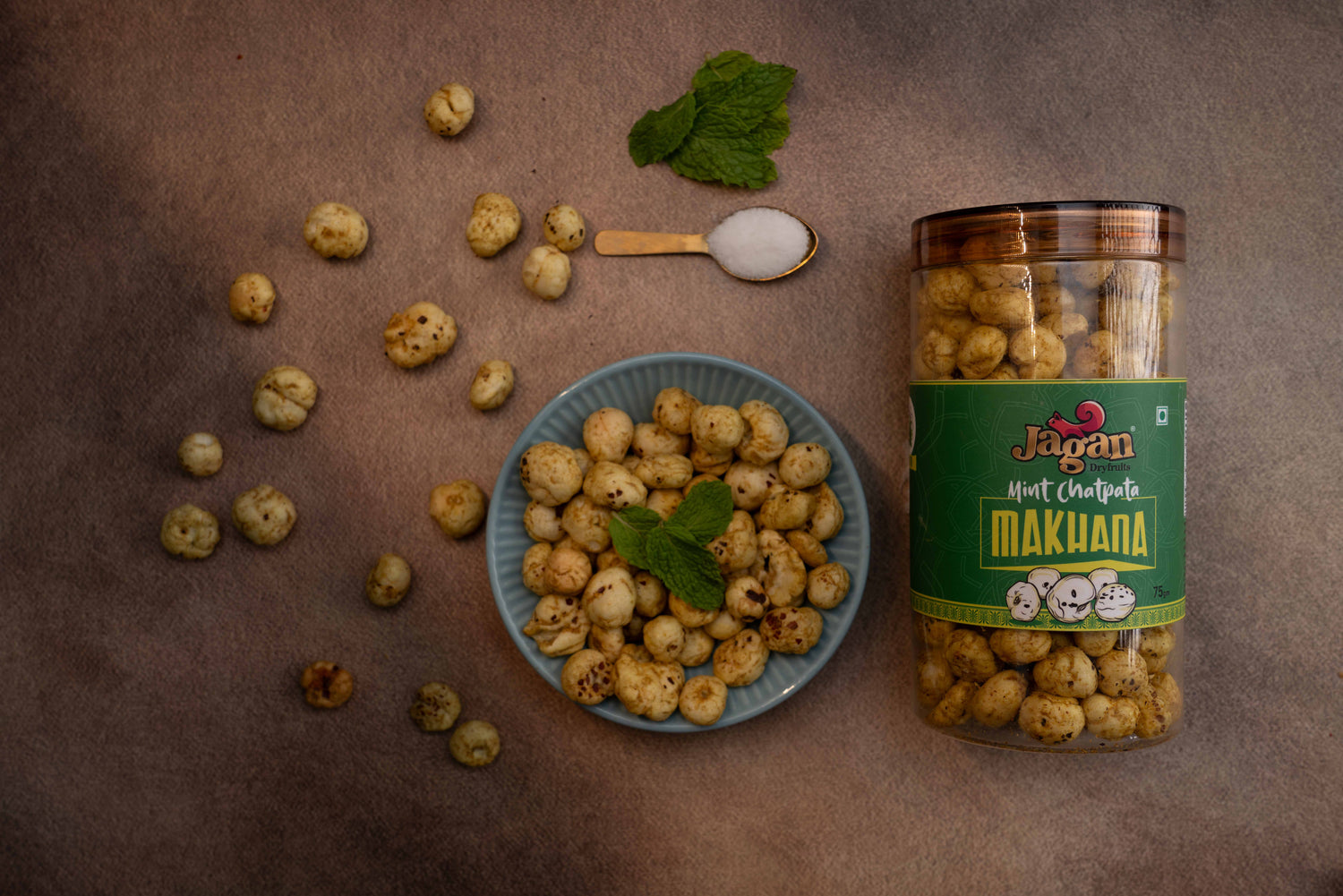 Roasted Flavoured Makhana Mint Chatpata 75G