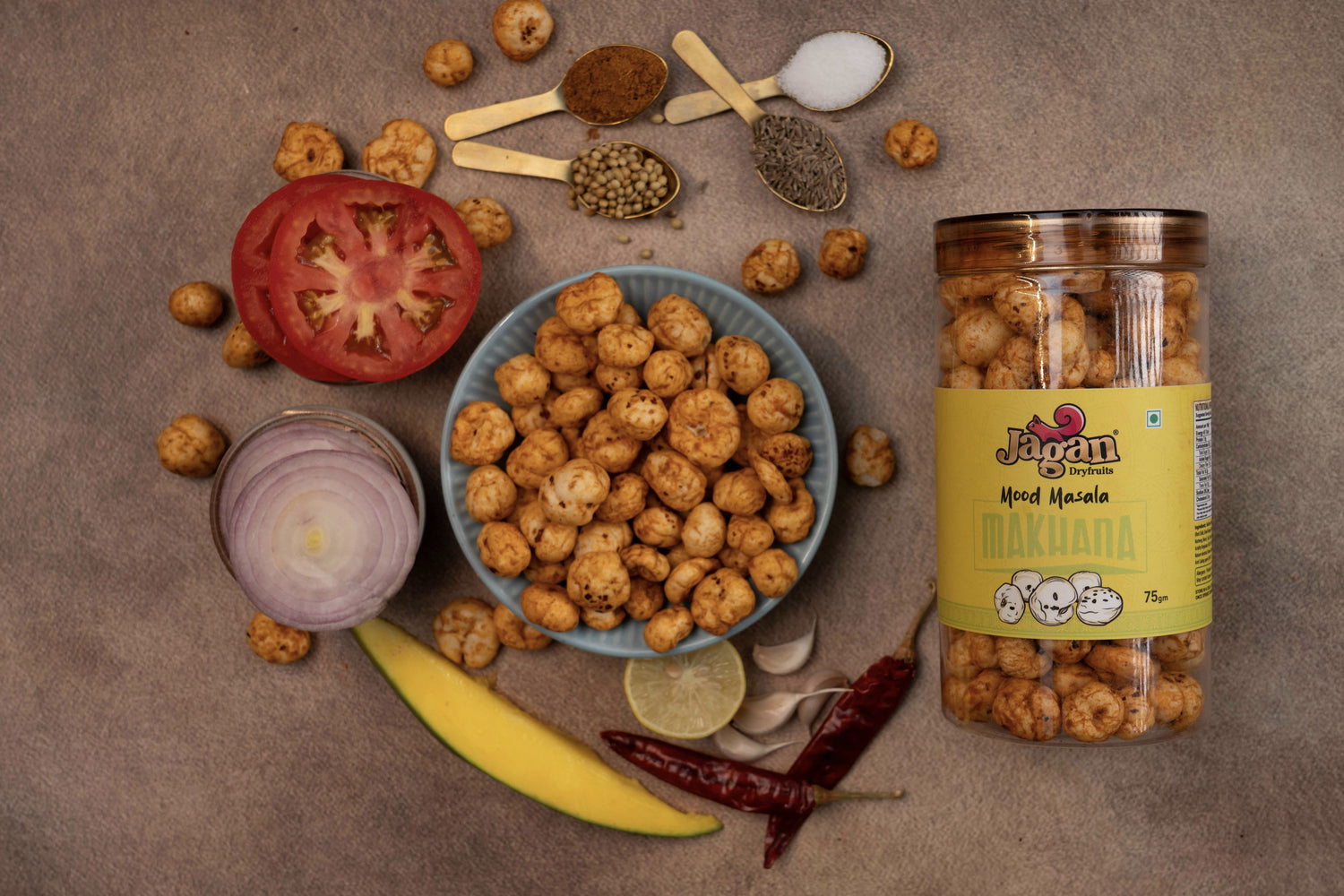Roasted Flavoured Makhana Mood Masala 75G