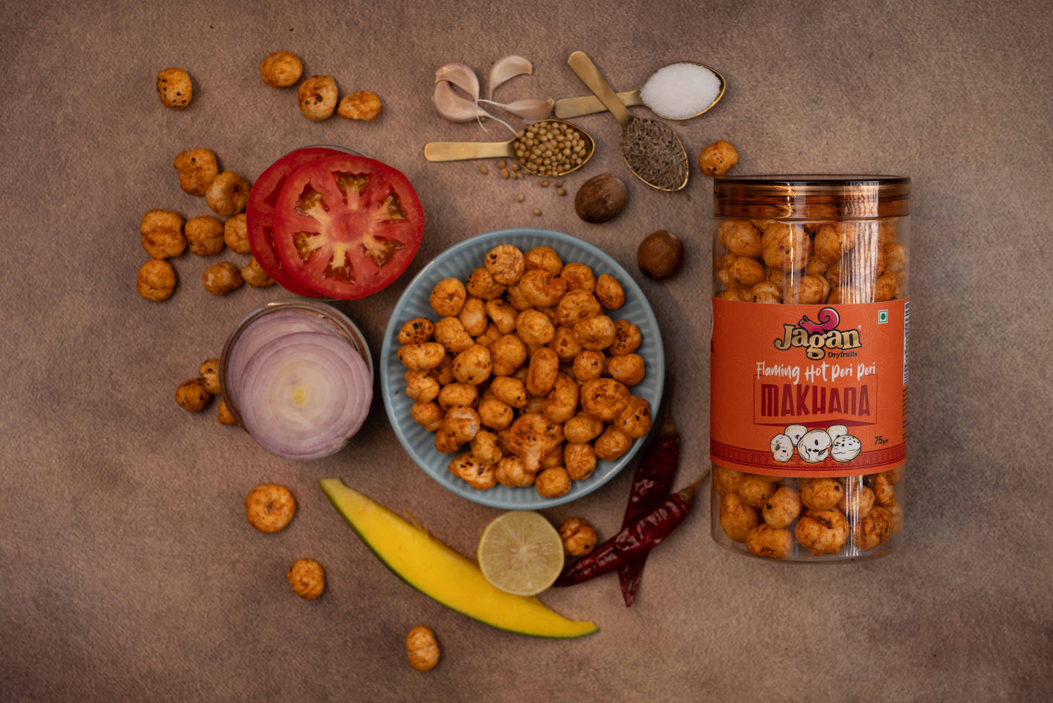 Roasted Flavoured Makhana Peri Peri 75G